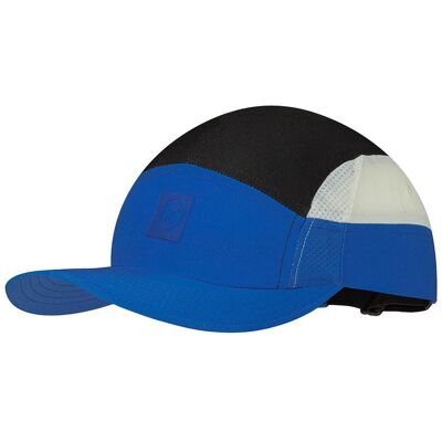Czapka z daszkiem Buff 5 Panel Go Cap Domus Unisex Niebiesko-Czarna L/XL Czapka z daszkiem Buff 5 Panel Go Cap Domus Unisex Niebiesko-Czarna L/XL