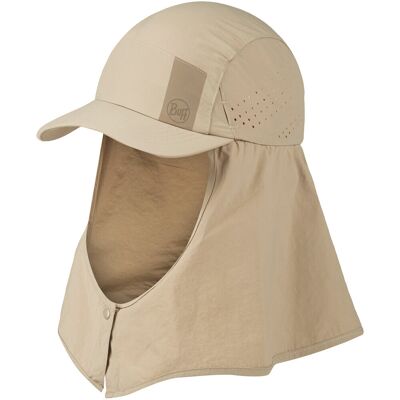 Czapka z daszkiem Buff Sahara Birch Grey L/XL Czapka z daszkiem Buff Sahara Birch Grey L/XL