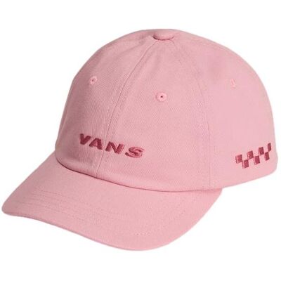 Czapka z daszkiem dziecięca VANS Check Side Curved Bill Pink Dawn VN000Q17EN71 Czapka z daszkiem dziecięca VANS Check Side Curved Bill Pink Dawn VN000Q17EN71