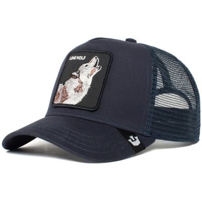 Czapka Z Daszkiem Goorin Bros. Lone Wolf Animal Farm Trucker - 101-0389-Nvy Czapka Z Daszkiem Goorin Bros. Lone Wolf Animal Farm Trucker - 101-0389-Nvy