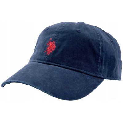 Czapka z daszkiem męska młodzieżowa U.S. Polo Assn. 54- 59cm Haft Lato Logo Czapka z daszkiem męska młodzieżowa U.S. Polo Assn. 54- 59cm Haft Lato Logo
