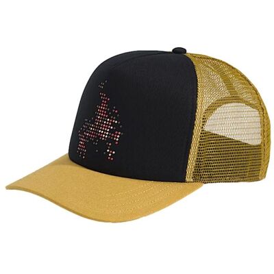 Czapka z daszkiem męska VANS Skate Flame Trucker Burnt Gold VN000PNWEMJ1 Czapka z daszkiem męska VANS Skate Flame Trucker Burnt Gold VN000PNWEMJ1