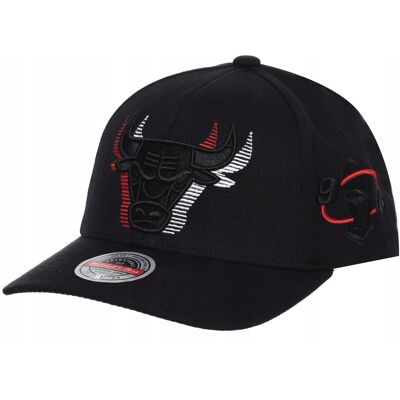 Czapka Z Daszkiem Mitchell & Ness - Chicago Bulls Hhssintl1093-Cbublck Czapka Z Daszkiem Mitchell & Ness - Chicago Bulls Hhssintl1093-Cbublck