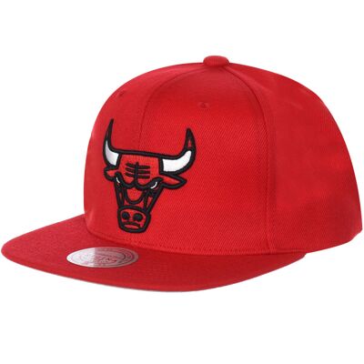 Czapka Z Daszkiem Mitchell & Ness Nba Core Side Snapback Bulls 6hsssh21270-Cbured1-Uniwersalny Czapka Z Daszkiem Mitchell & Ness Nba Core Side Snapback Bulls 6hsssh21270-Cbured1-Uniwersalny