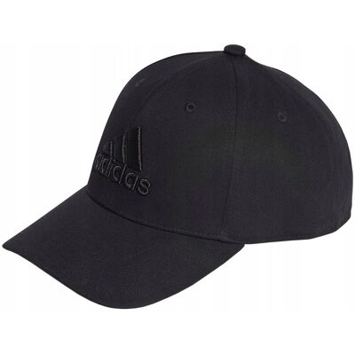 Czapka z daszkiem młodzieżowa adidas Big Tonal Logo Baseball OSFY czarna HZ Czapka z daszkiem młodzieżowa adidas Big Tonal Logo Baseball OSFY czarna HZ