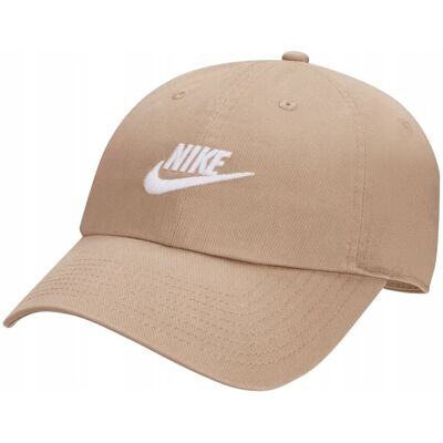 CZAPKA Z DASZKIEM NIKE FB5368-247 beżowa bawełniana M/L CZAPKA Z DASZKIEM NIKE FB5368-247 beżowa bawełniana M/L
