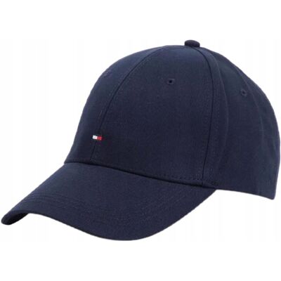 CZAPKA Z DASZKIEM TOMMY HILFIGER BASIC GRANAT BEJSBOLÓWKA CZAPKA Z DASZKIEM TOMMY HILFIGER BASIC GRANAT BEJSBOLÓWKA