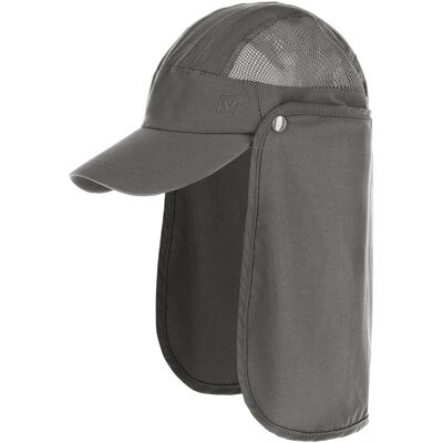 Czapka Z Daszkiem Z Odpinaną Osłoną Karku Viking Tenta 0200 Szary Czapka Z Daszkiem Z Odpinaną Osłoną Karku Viking Tenta 0200 Szary