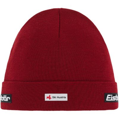 Czapka Z Wełną Merino Eisbar Renan Os Mü Rl Ska 043 Burgundowy Czapka Z Wełną Merino Eisbar Renan Os Mü Rl Ska 043 Burgundowy