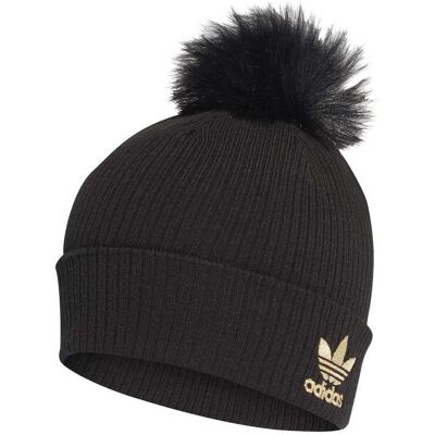Czapka Zimowa Adidas Czarna Złota Ciepła H35531 Czapka Zimowa Adidas Czarna Złota Ciepła H35531
