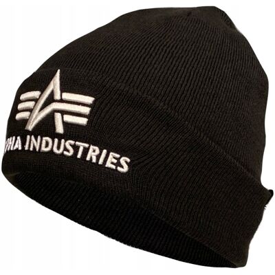 Czapka zimowa Alpha Industries 3D Beanie 168910 696 Brązowa Czapka zimowa Alpha Industries 3D Beanie 168910 696 Brązowa