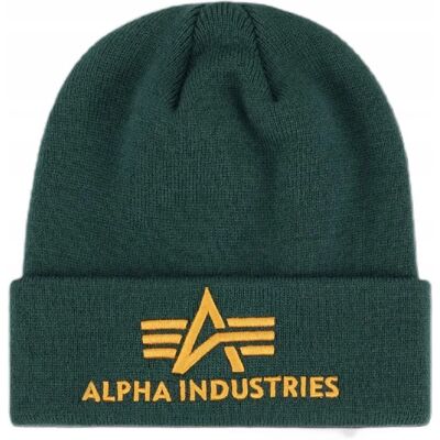 Czapka zimowa Alpha Industries 3D Beanie 168910 720 - Force Green Czapka zimowa Alpha Industries 3D Beanie 168910 720 - Force Green