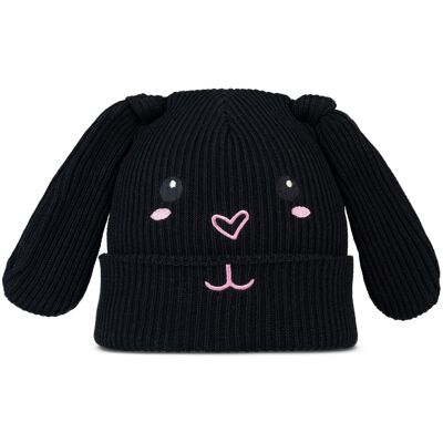 Czapka zimowa dziecięca Buff Knittef Beanie Fun Rabbit Black Czapka zimowa dziecięca Buff Knittef Beanie Fun Rabbit Black