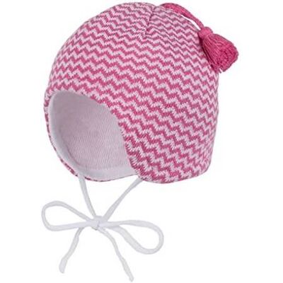 Czapka Zimowa Przejściowa Maximo Baby Z Troczkami I Pomponem Na Sznurku 43 Czapka Zimowa Przejściowa Maximo Baby Z Troczkami I Pomponem Na Sznurku 43