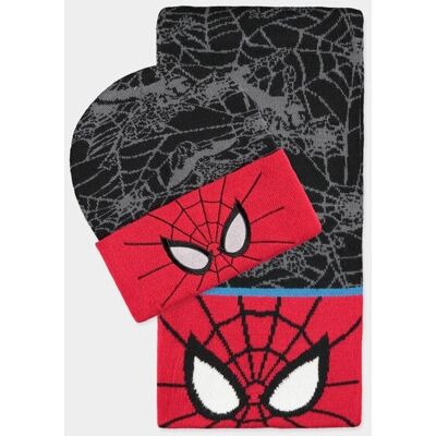DIFUZED Czapka Zimowa + Szalik Spider-Man - Zestaw Prezentowy DIFUZED Czapka Zimowa + Szalik Spider-Man - Zestaw Prezentowy