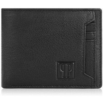 Czarny Portfel Męski Skórzany Rfid Paolo Peruzzi T-78-Bl Czarny Portfel Męski Skórzany Rfid Paolo Peruzzi T-78-Bl