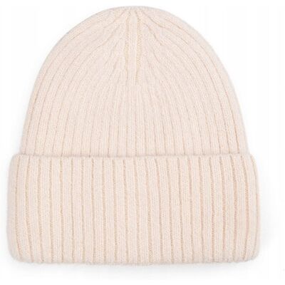 Majka Damska Elegancka Czapka Wełniana Wełna Zimowa Na Zimę 60% Angora Creme Majka Damska Elegancka Czapka Wełniana Wełna Zimowa Na Zimę 60% Angora Creme