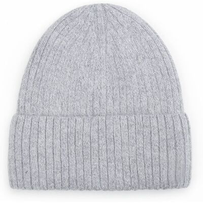 Majka Damska Elegancka Czapka Wełniana Wełna Zimowa Na Zimę 60% Angora Szara Majka Damska Elegancka Czapka Wełniana Wełna Zimowa Na Zimę 60% Angora Szara