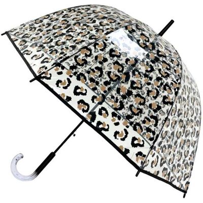 Długi parasol LEOPARD, przezroczysty, Smati Długi parasol LEOPARD, przezroczysty, Smati