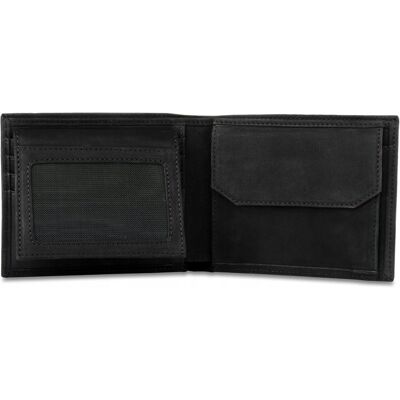 inna (Inny) DONBOLSO Zurich Pro - Skórzany Portfel Męski RFID Czarny Vintage inna (Inny) DONBOLSO Zurich Pro - Skórzany Portfel Męski RFID Czarny Vintage