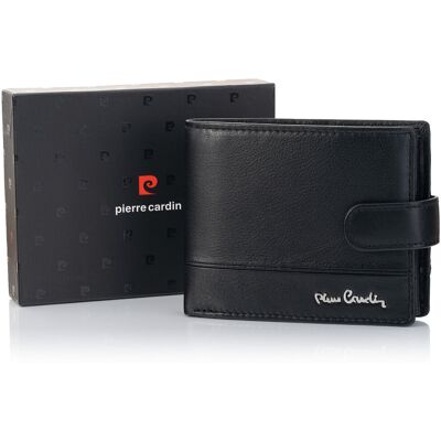 Elegancki Portfel Męski Pierre Cardin Ys605 324a Rfid - Czarny Elegancki Portfel Męski Pierre Cardin Ys605 324a Rfid - Czarny