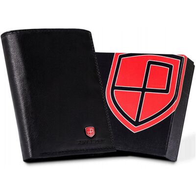 Peterson Elegancki skórzany portfel męski skórzany pojemny skóra naturalna ochrona RFID Peterson Elegancki skórzany portfel męski skórzany pojemny skóra naturalna ochrona RFID