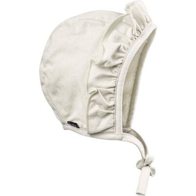 Elodie Details, Creamy White, Czapka Winter Bonnet, 0-3 Miesiące Elodie Details, Creamy White, Czapka Winter Bonnet, 0-3 Miesiące