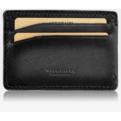Etui Cardholder Męskie Skórzane Visconti Na Karty Slim Ciemny Szary Etui Cardholder Męskie Skórzane Visconti Na Karty Slim Ciemny Szary