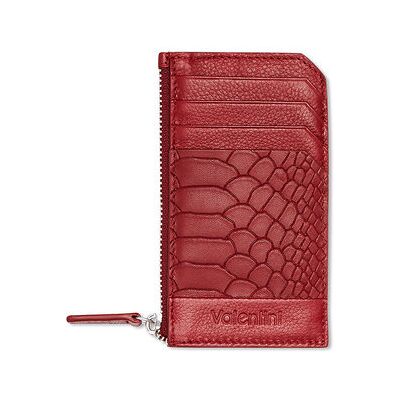 Etui na karty i dokumenty Valentini Caimani 101 burgundowe Etui na karty i dokumenty Valentini Caimani 101 burgundowe