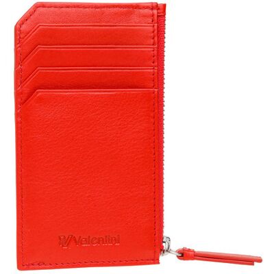 Etui na karty i dokumenty Valentini Metallic 101 czerwone Etui na karty i dokumenty Valentini Metallic 101 czerwone