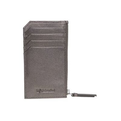 Etui na karty i dokumenty Valentini Metallic 101 srebrny Etui na karty i dokumenty Valentini Metallic 101 srebrny