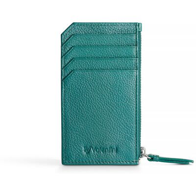 Etui na karty i dokumenty Valentini Metallic 101 zielone Etui na karty i dokumenty Valentini Metallic 101 zielone