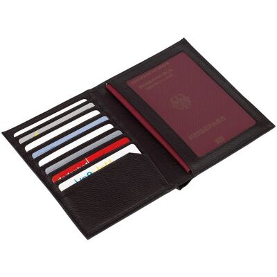 Etui na karty i paszport KEMER VACATION Czarny Etui na karty i paszport KEMER VACATION Czarny