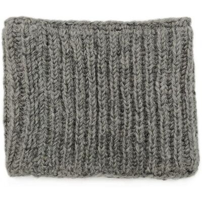 Feltiness, Komin wełniany popielaty, 100% wełna owcza Feltiness, Komin wełniany popielaty, 100% wełna owcza