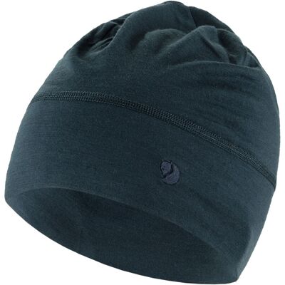 Fjällräven Fjallraven Czapka Abisko Lite Wool Beanie Dark Navy Fjällräven Fjallraven Czapka Abisko Lite Wool Beanie Dark Navy