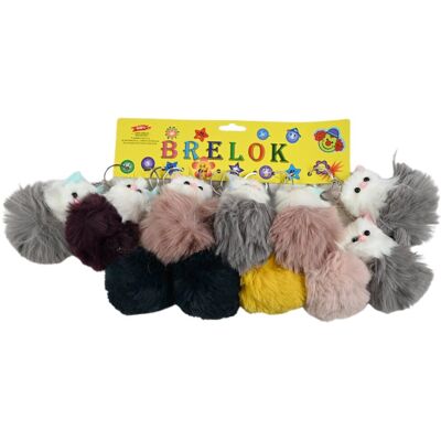 Midex Futrzany Brelok Kotek Puchata Zawieszka Do Kluczy Plecaka Torebki 12Szt Midex Futrzany Brelok Kotek Puchata Zawieszka Do Kluczy Plecaka Torebki 12Szt