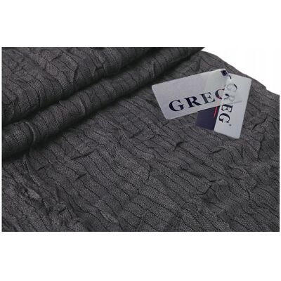 GREG Szalik Szal Duży 60x190 Damski GNIECIONY w20 GREG Szalik Szal Duży 60x190 Damski GNIECIONY w20