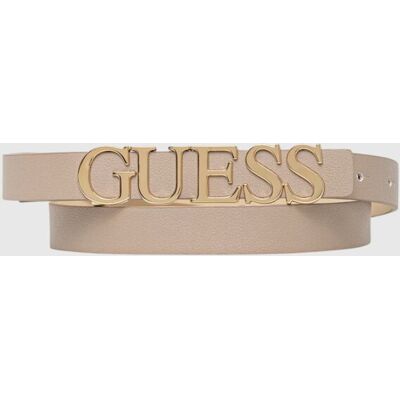 Guess Beżowy pasek damski Mimina H20 M Guess Beżowy pasek damski Mimina H20 M
