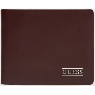 Guess Brązowy portfel męski New Bosto Bifold Guess Brązowy portfel męski New Bosto Bifold