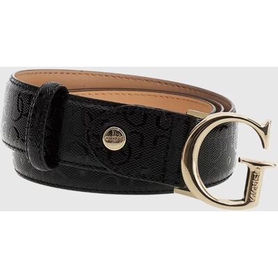 Guess Czarny pasek damski Aldina XS Guess Czarny pasek damski Aldina XS