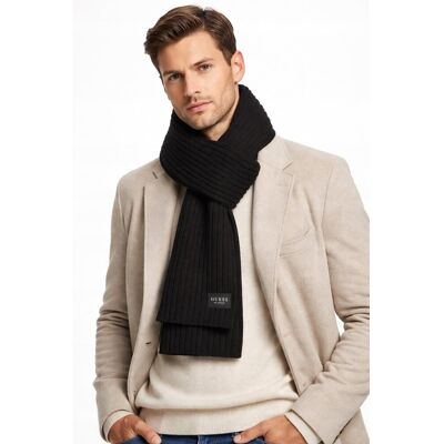 Inny producent GUESS CZARNY PRĄŻKOWANY SZALIK Z GUMOWĄ NASZYWKĄ 25x180 1GŁA Inny producent GUESS CZARNY PRĄŻKOWANY SZALIK Z GUMOWĄ NASZYWKĄ 25x180 1GŁA
