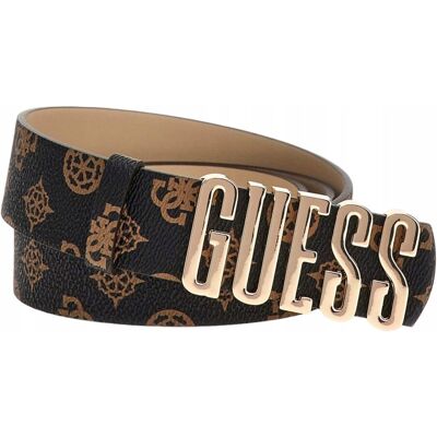 Guess PASEK DAMSKI EVELUNE NOT ADJ PANT BRĄZOWY r.S Guess PASEK DAMSKI EVELUNE NOT ADJ PANT BRĄZOWY r.S