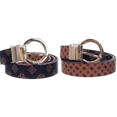 Guess Pasek Do Spodni Cessily Rev Adjust P Black/Brown Bw7500Vin30 Mcm L Guess Pasek Do Spodni Cessily Rev Adjust P Black/Brown Bw7500Vin30 Mcm L