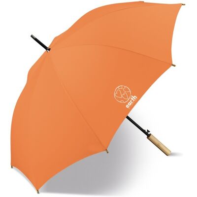 Happy Rain Earth 61107 Long AC Papaya parasol damski pomarańczowy Happy Rain Earth 61107 Long AC Papaya parasol damski pomarańczowy