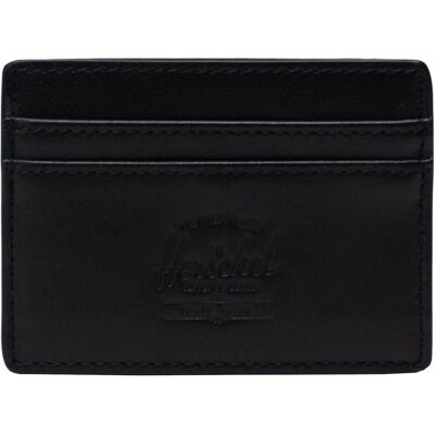 Herschel Charlie Leather RFID Wallet 11146-00001, Kobieta/Mężczyzna, Portfel, Czarny Herschel Charlie Leather RFID Wallet 11146-00001, Kobieta/Mężczyzna, Portfel, Czarny
