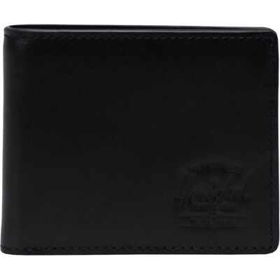 Herschel Hank Leather RFID Wallet 11151-00001, Kobieta/Mężczyzna, Portfel, Czarny Herschel Hank Leather RFID Wallet 11151-00001, Kobieta/Mężczyzna, Portfel, Czarny
