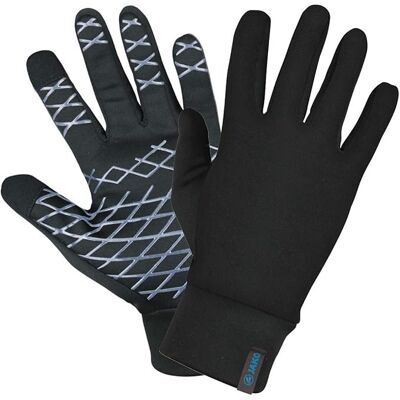 JAKO Funkcjonalne rękawice dla graczy w terenie unisex 6 EU czarne JAKO Funkcjonalne rękawice dla graczy w terenie unisex 6 EU czarne
