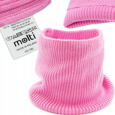 Inny producent Komin damski zimowy ciepły na zimę modny WEŁNA MERINO klasyczny polski Inny producent Komin damski zimowy ciepły na zimę modny WEŁNA MERINO klasyczny polski