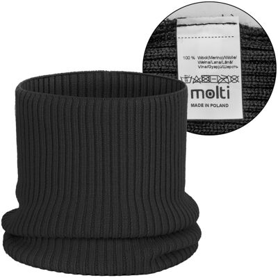 Komin dziecięcy MOLTI MILU czarny Komin dziecięcy MOLTI MILU czarny