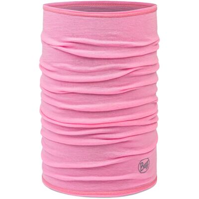 Komin Szal Buff Z Wełny Merino Lightweight Rose Pink Komin Szal Buff Z Wełny Merino Lightweight Rose Pink